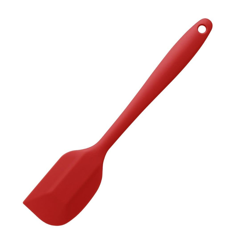 Silicone High Heat Large Spatula Red 280mm- Vogue GL351