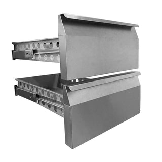 Thermaster Optional Set 2 Drawers For Solid Door Units GN-2DRAWER