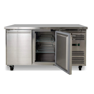 AG Two Door Commercial Worktop / Under Bench Freezer 700mm Depth- AG Equipment AG-GNX2100BT