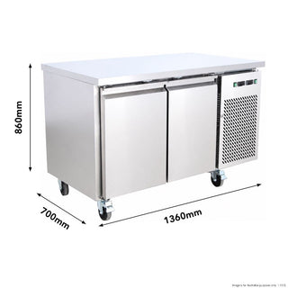 Thermaster Dual-Temperature GN Counter Refrigerator - GN2100DT