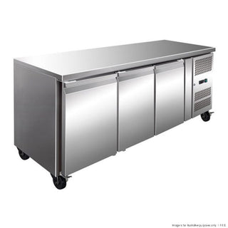 Tropicalised 3 Door Gastronorm Bench Freezer - Thermaster GN3100BT