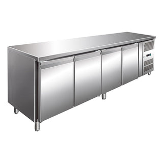 Tropicalised 4 Door Gastronorm Bench Fridge - Thermaster GN4100TN