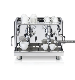 ECM Elektronika Profi Due - 2 Group Commercial Espresso Machine - Stainless Steel