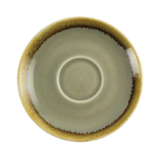 Olympia Kiln Cappuccino Saucer Moss 140mm - GP479