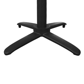 Bolero Aluminium Flip Top Table Base Black - GP773