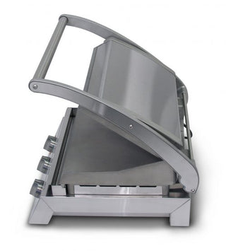 Grill Station 8 slice, ribbed top plate- Roband RB-GSA810R