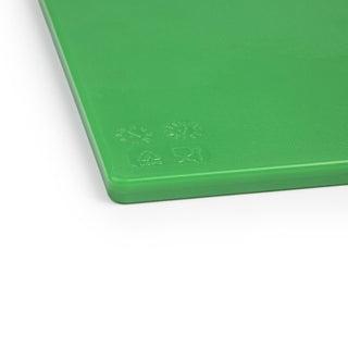 Antibacterial Low Density Chopping Board Green - 450x300x10mm- Hygiplas HC858