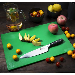 Antibacterial Low Density Chopping Board Green - 450x300x10mm- Hygiplas HC858