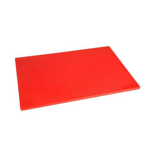 Antibacterial Low Density Chopping Board Red - 450x300x10mm- Hygiplas HC859