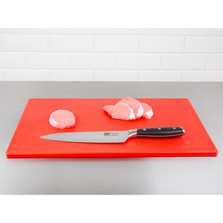 Antibacterial Low Density Chopping Board Red - 450x300x10mm- Hygiplas HC859