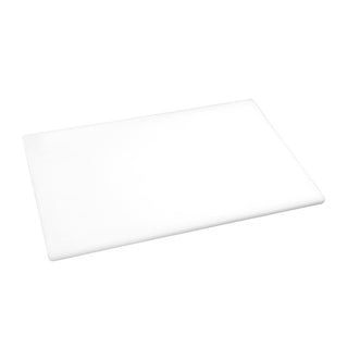 Antibacterial Low Density Chopping Board White - 450x300x10mm- Hygiplas HC860