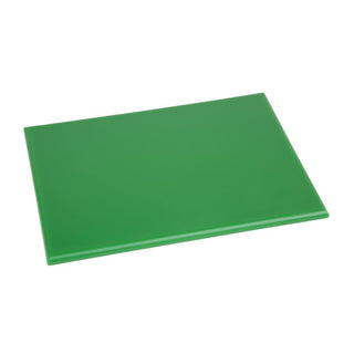 High Density Chopping Board Green - 12x229x305mm- Hygiplas HC865