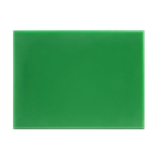 High Density Chopping Board Green - 12x229x305mm- Hygiplas HC865