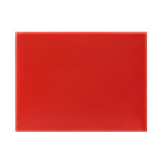 High Density Chopping Board Red - 12x229x305mm- Hygiplas HC866