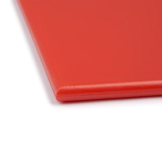 High Density Chopping Board Red - 12x229x305mm- Hygiplas HC866