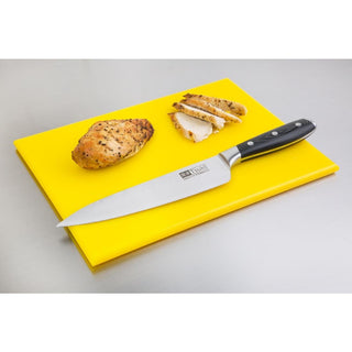 High Density Chopping Board Yellow - 12x229x305mm- Hygiplas HC868