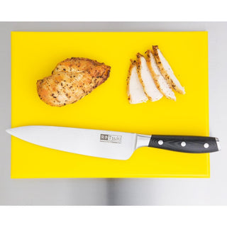 High Density Chopping Board Yellow - 12x229x305mm- Hygiplas HC868