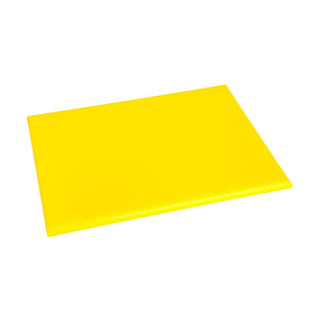 High Density Chopping Board Yellow - 12x229x305mm- Hygiplas HC868