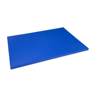 Extra Thick Low Density Chopping Board Blue - 600x450x20mm- Hygiplas HC872