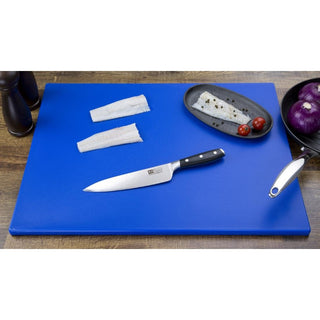 Extra Thick Low Density Chopping Board Blue - 600x450x20mm- Hygiplas HC872