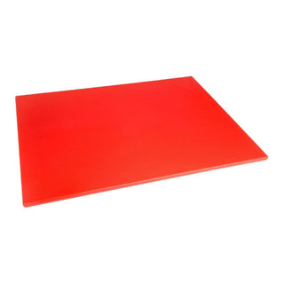 Low Density Chopping Board Red - 600x450x10mm- Hygiplas HC877