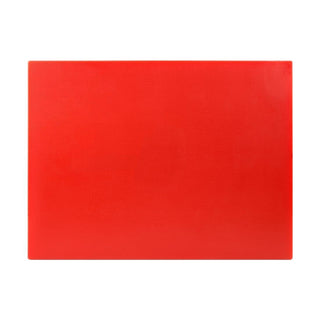 Low Density Chopping Board Red - 600x450x10mm- Hygiplas HC877