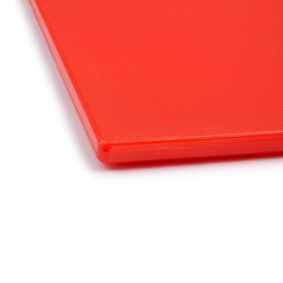 Low Density Chopping Board Red - 600x450x10mm- Hygiplas HC877