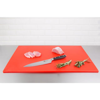 Low Density Chopping Board Red - 600x450x10mm- Hygiplas HC877