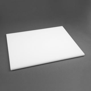 Extra Thick Low Density Chopping Board White - 600x450x20mm- Hygiplas HC882