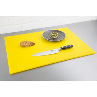 Low Density Chopping Board Yellow - 600x450x10mm- Hygiplas HC883