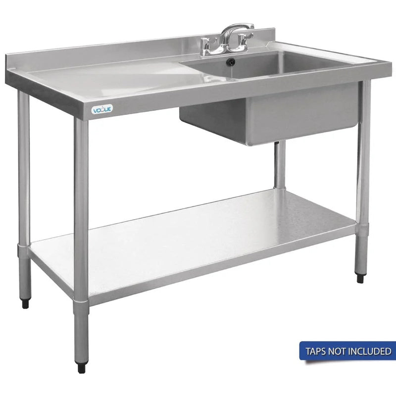 Single Bowl Sink L/H Drainer- Vogue HC901