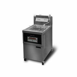 Henny Penny 340 Series Large Capacity Single Well Gas Open Fryer with 8000 Computron - OFG341-8000