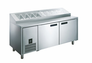 Glacian 2 Door Pizza Prep - HPB1815