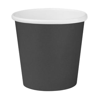 Fiesta Compostable Hot Cups Single Wall Black 177ml (50 Pack) - HT471