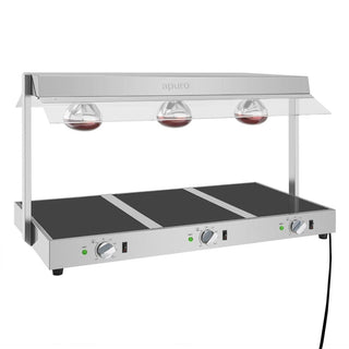 Apuro Food Warmer with Gantry 3x GN 1/1 - HT761-A