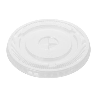 Fiesta Recyclable rPET Flat Lids for 340/455/568ml Cups (400 Pack) - HU062