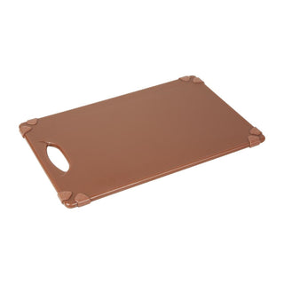 Hygiplas Commercial Grip Chopping Board Brown - 458x306mm - HW003