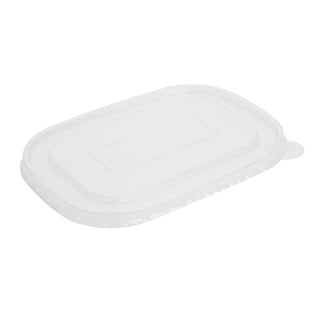 Fiesta Recyclable PET Lids for Rectangular Containers (300 Pack) - HW626