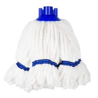 Jantex Microfibre Mop Head Blue Stripe 150g - HX250