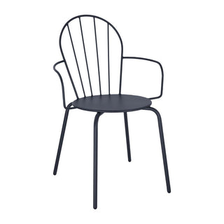 Bolero Adeline Arm Chairs Slate Blue (4 Pack) - HZ358