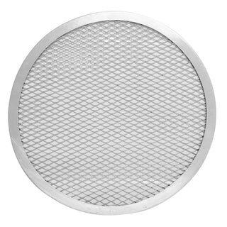 Vogue Aluminium Perforated Pizza Tray 230mm - HZ490