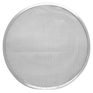 Vogue Aluminium Perforated Pizza Tray 405mm - HZ494