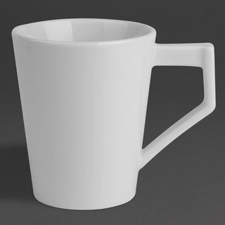 Olympia Whiteware Deco Cups 300ml (6 Pack) - HZ865
