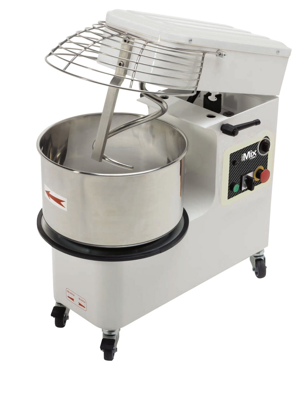 Moretti Forni Double Speed  Removable Bowl Spiral Mixer - 40L