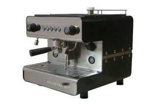 Iberital IB7 Tank Unit - 1 Group Commercial Espresso Machine - Black