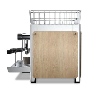 Iberital Tandem - 2 Group Timber &amp; White - Brand New