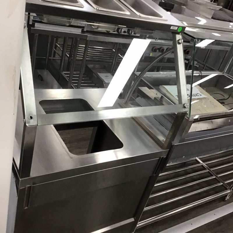 Single Pan Heated Bain Marie Cabinet BS1A- F.E.D BS1A-N/A