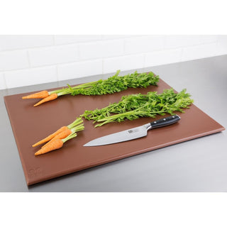 High Density Chopping Board Brown - 600x450x12mm- Hygiplas J005