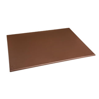 High Density Chopping Board Brown - 600x450x12mm- Hygiplas J005