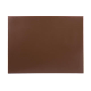 High Density Chopping Board Brown - 600x450x12mm- Hygiplas J005